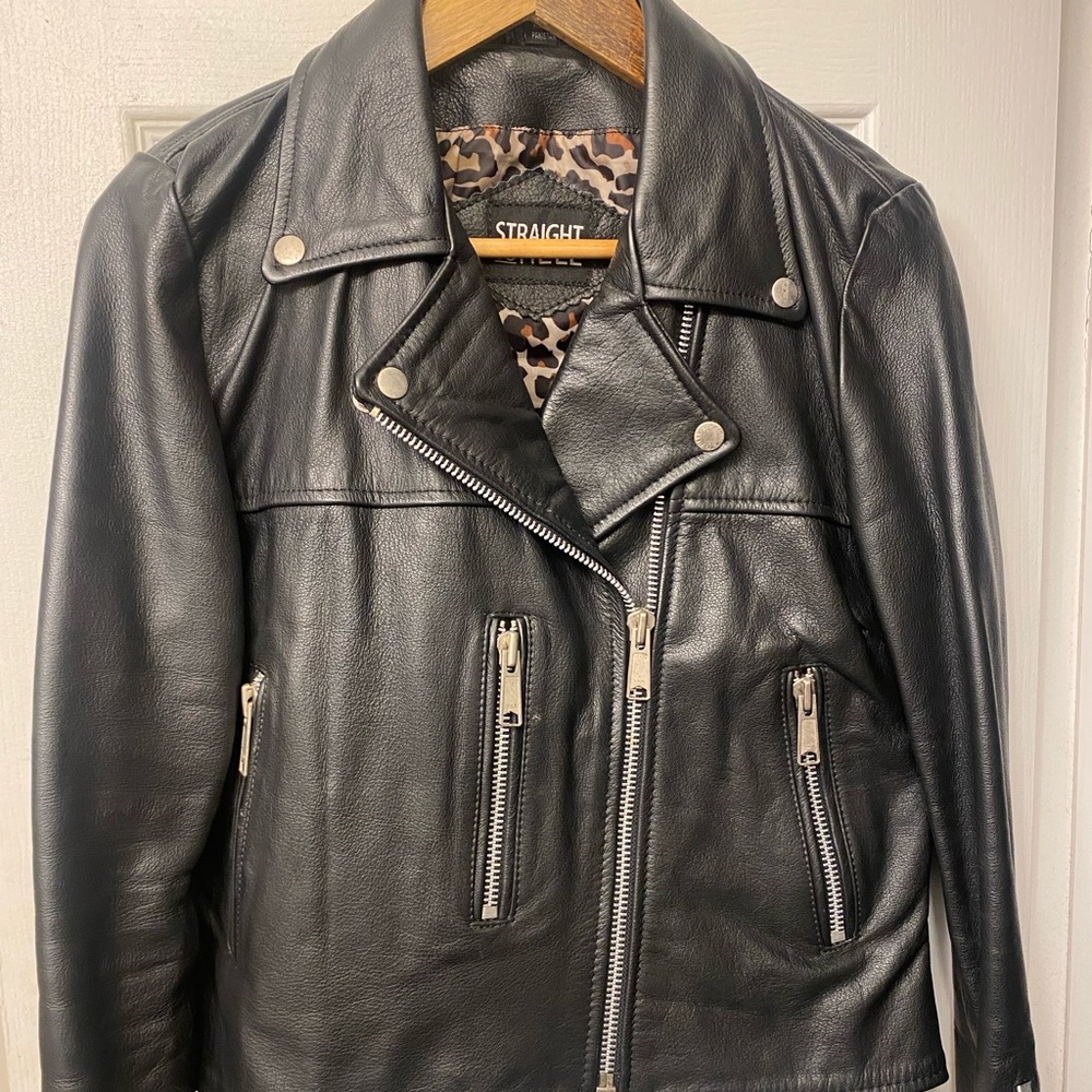 Straight To Hell Leather Jacket